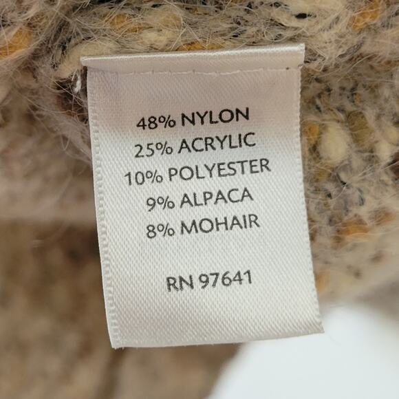 J. Jill alpaca mohair blend knit duster Cardigan Sweater Long XL - Picture 8 of 8